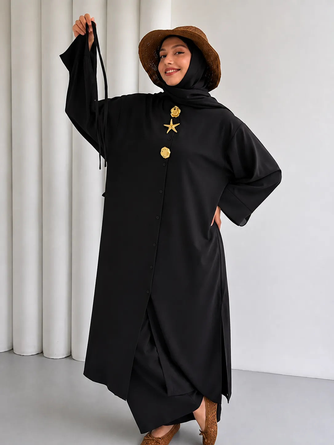 Ensemble Femme Turc Moderne et Élégant avec Pantalon